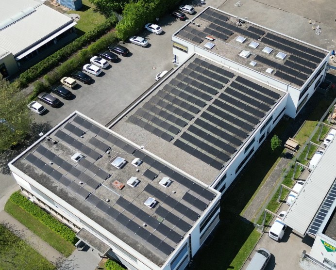 Luftbild Merz Medizintechnik